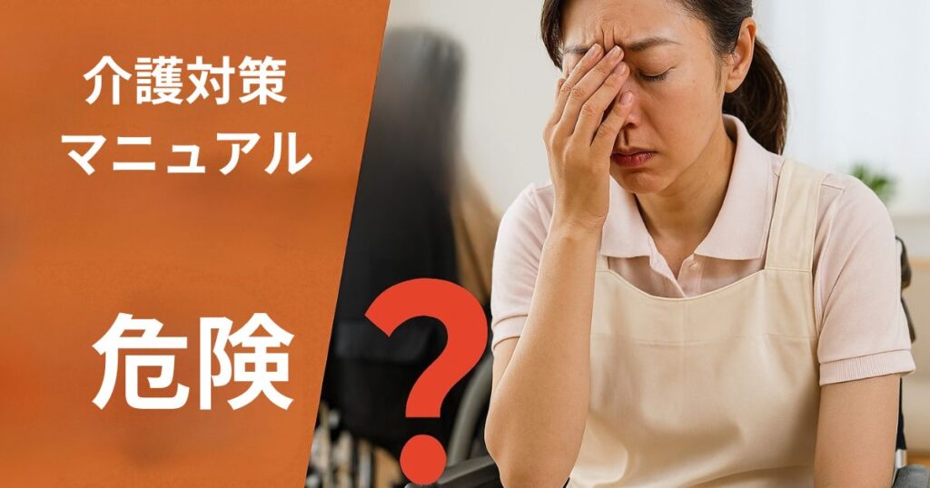 介護対策マニュアルの画像