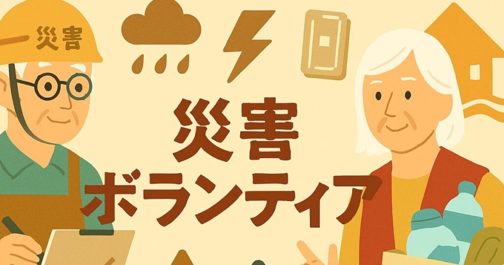 災害ボランティアのイメージ画像